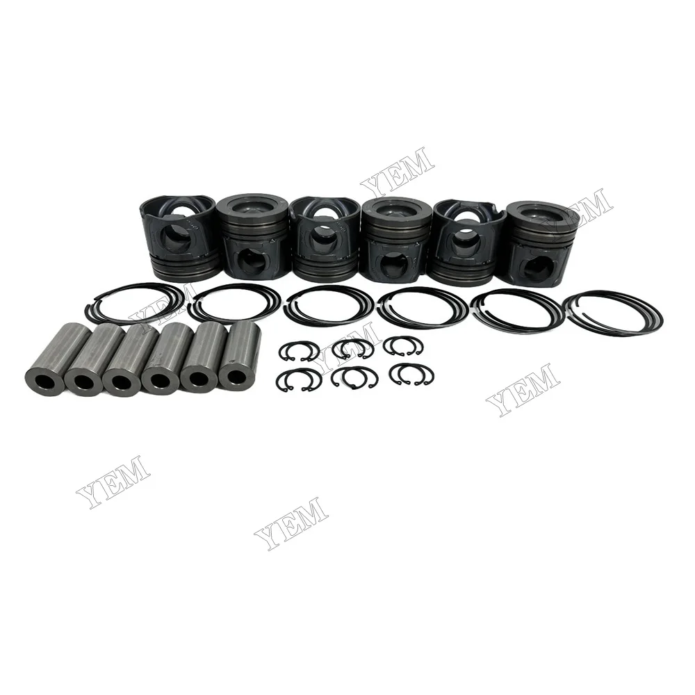 Piston Rings Set Fit for QSL9.3 Engine Parts 2