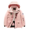 Coral pink - snow coat