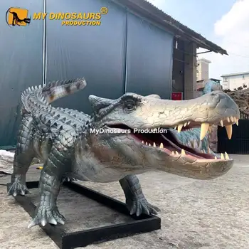 MY DINO AA079 Animal Models Animal Models Realistic Life Size Animatronic Crocodile