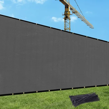 Shade&Beyond 3' X 16' Privacy Screen Fence 170 GSM Fencing Mesh Shade Net Cover For Wall Garden Yard Backyard Indoor