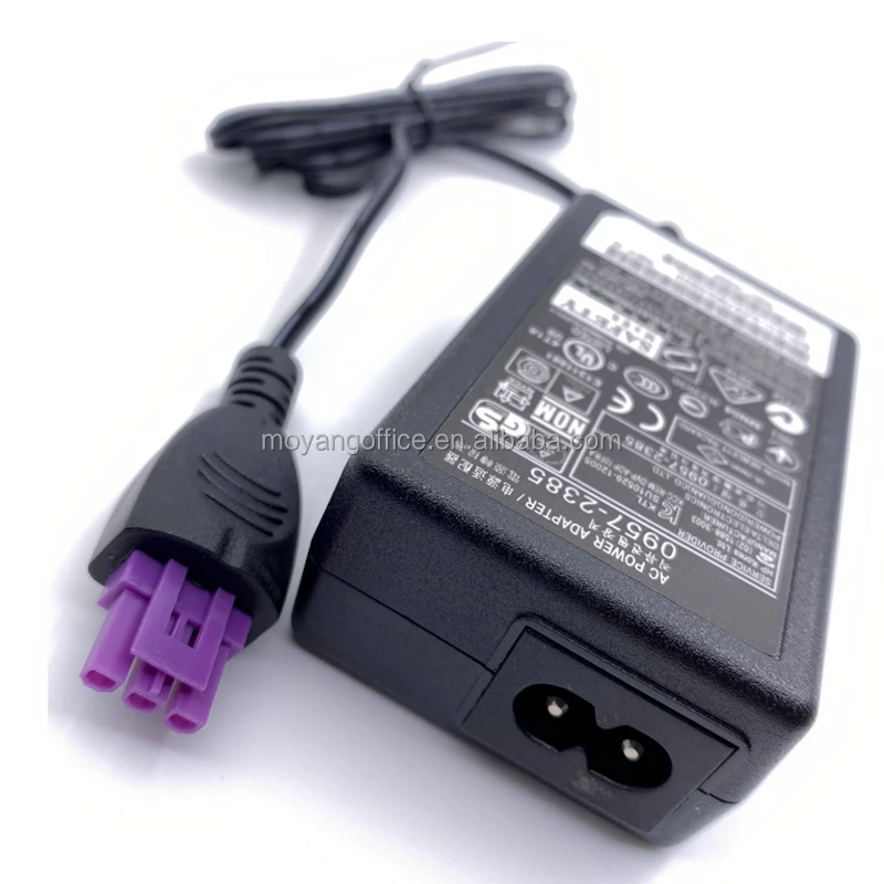 Moyang AC Adapter Charger Power Supply 22V 455ma for HP Printers
