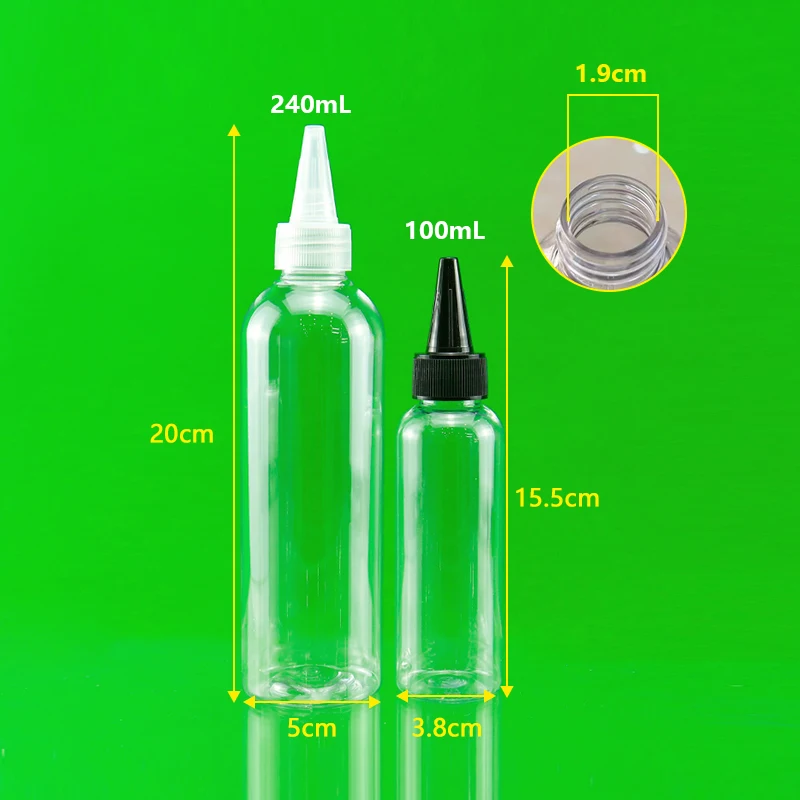 wholesale  clear PET bottle 100ml