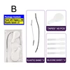 B 40pcs pads + 2 pcs band