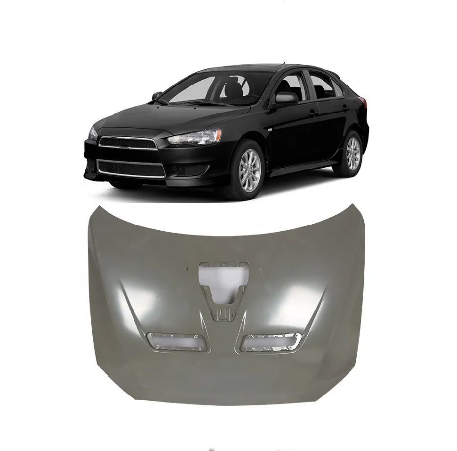 Железный капот. Mitsubishi Lancer 2008.