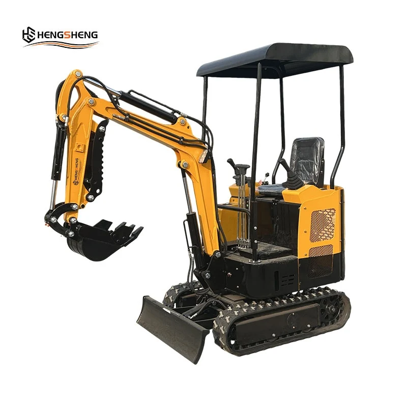 Free Shipping 1.5Ton Mini Hydraulic Excavator Top Quality Mini Construction Equipment CE/EPA Certified Compact Crawler Excavator