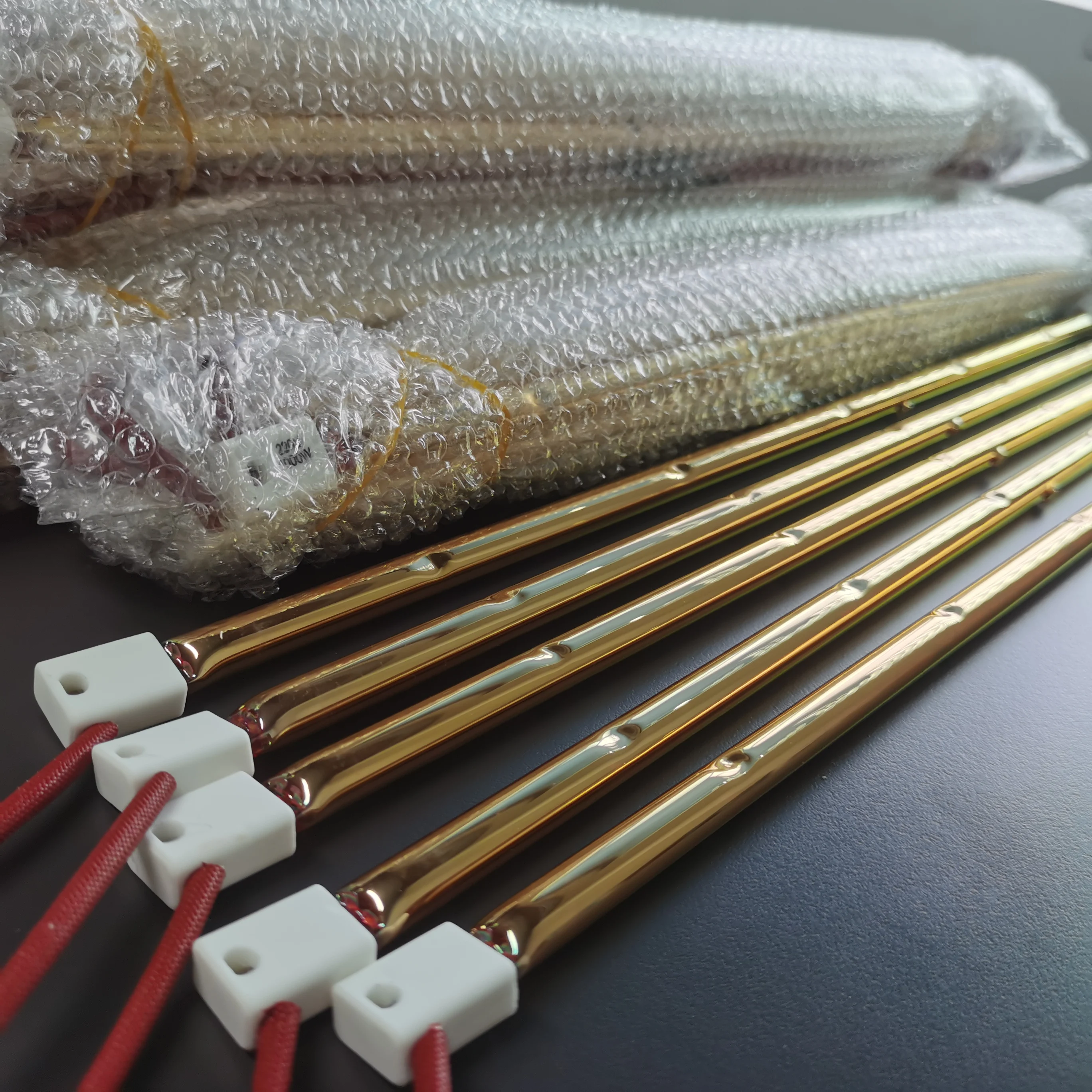 Infrared Linear Halogen Heat Lamp Quartz Tube Heater Replacement Emitter Halogen Heat Lamp 2000W for Glass Industry