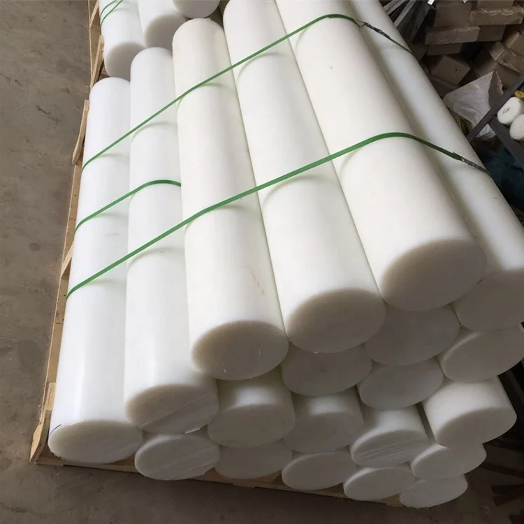 manufacturer Extruded blue white NYLON/PA rod for engineering material