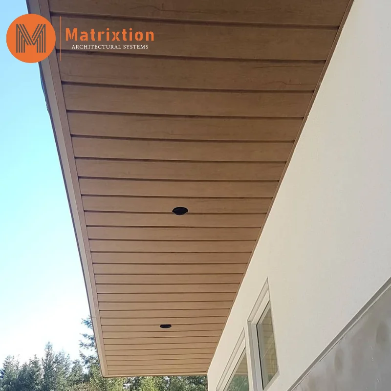 Aluminum Soffits Fascia - Durable Wood-Like Panels