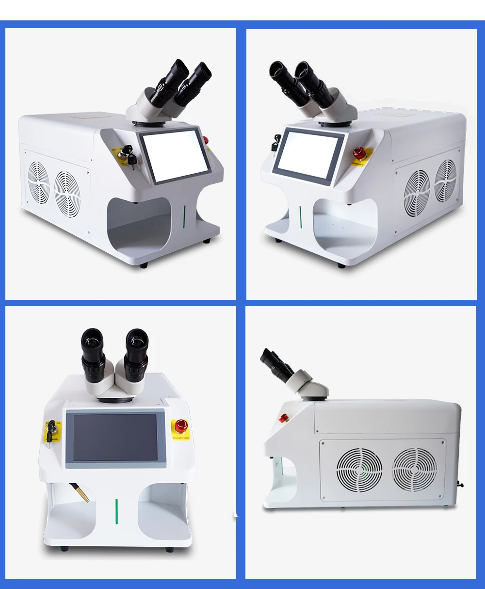 NEW Mini100W Laser Welder Jewelry CCD Control System Welding Cutting Metal Accessories Features Max Brand Laser Source Core