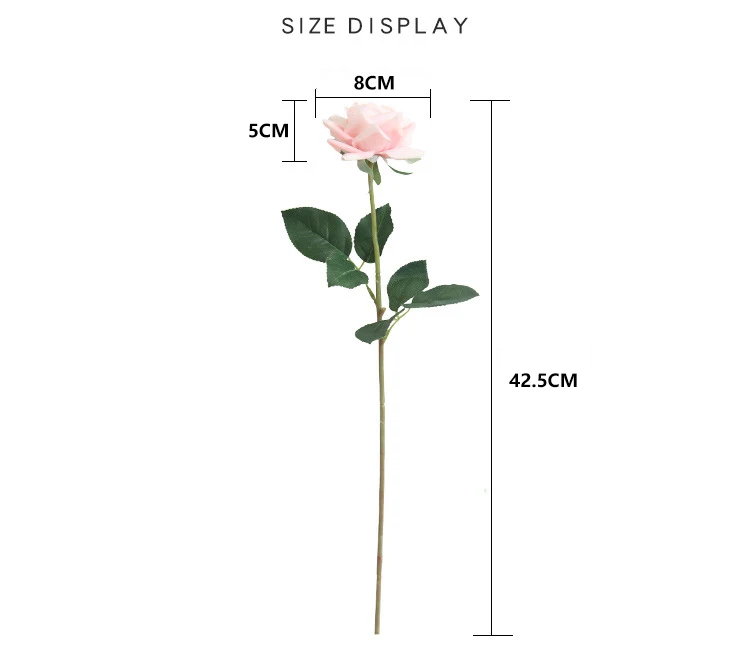 Wind Feel Moisturizing Rose Artificial Flower Manufacturer Home ...