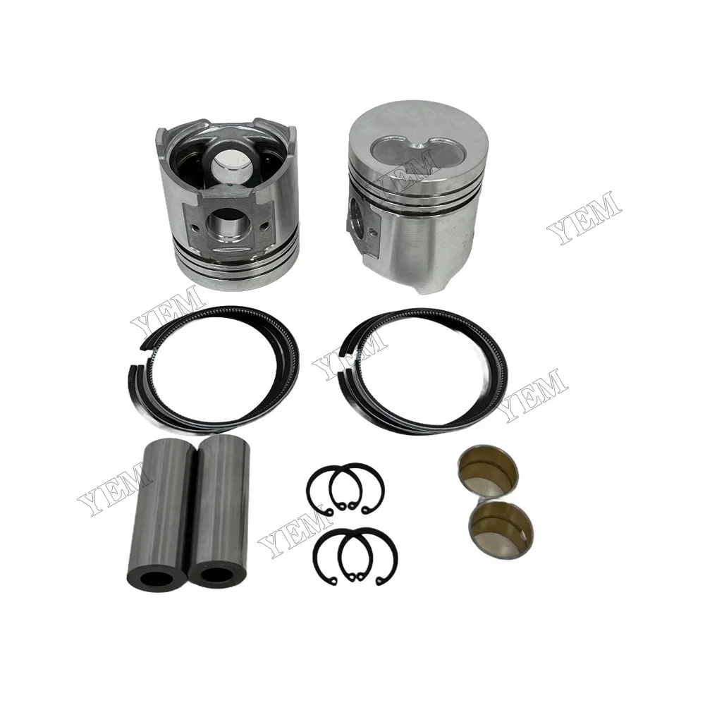 2D94 Piston Kit With Cylinder Piston Rings Engine Parts Fits for Komatsu High Quality