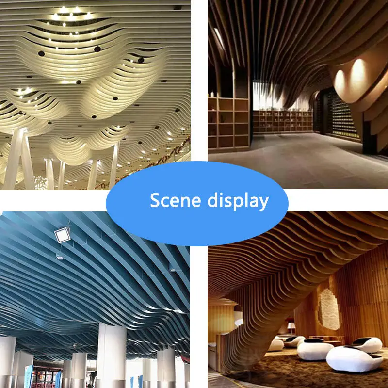 Factory Direct Price New Design Popular Decorative Ceiling Panels Aluminum Profile for Stretch Ceiling