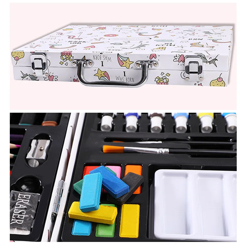 Набор 2024 карандашей для рисования в подарок 68 шт.