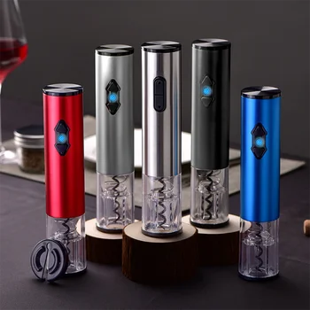 Custom Portable Automatic Wine, Corkscrew Classic Stainless Steel Electric Wine Opener Wine Bottle Lifter/