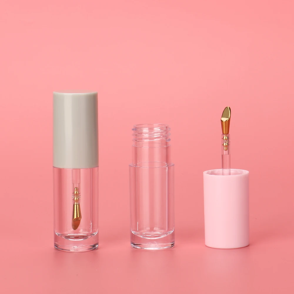 Omi Petg 6.2ml Lip Gloss Tubes Recyclable Container Metal Tip Screw Cap