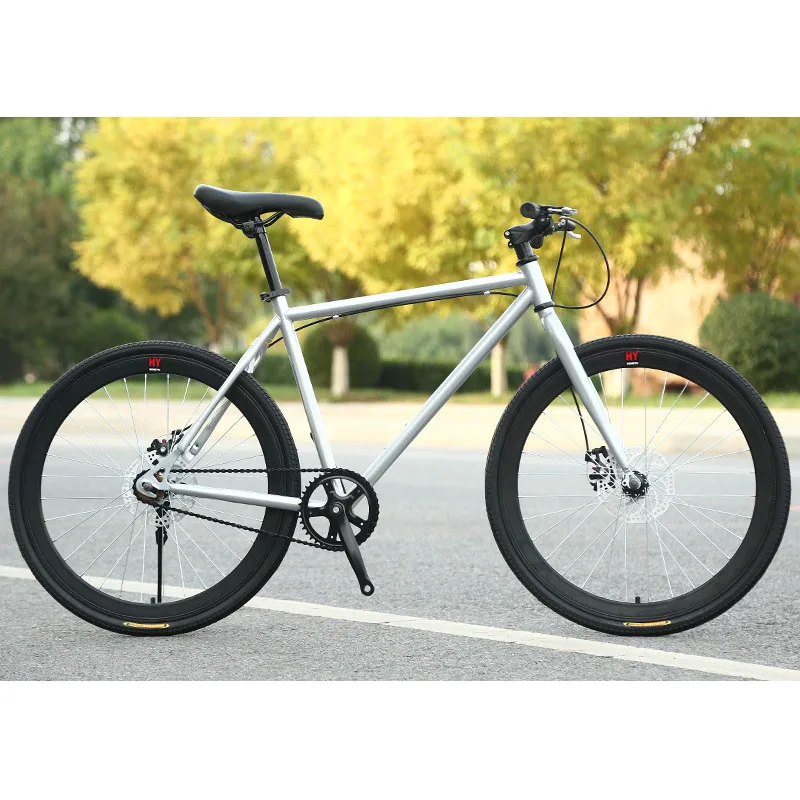 カスタムシングルスピード自転車 ブラック 26インチ Hf3beb0119d1346f2b8d51a369f980
