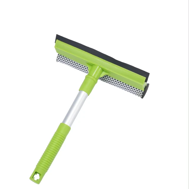 Multifunctional Silicone Squeegee with Spray Nozzle for Corner Cleaning Ideal for Home Cleaning of Windows Mirrors and Tabletop