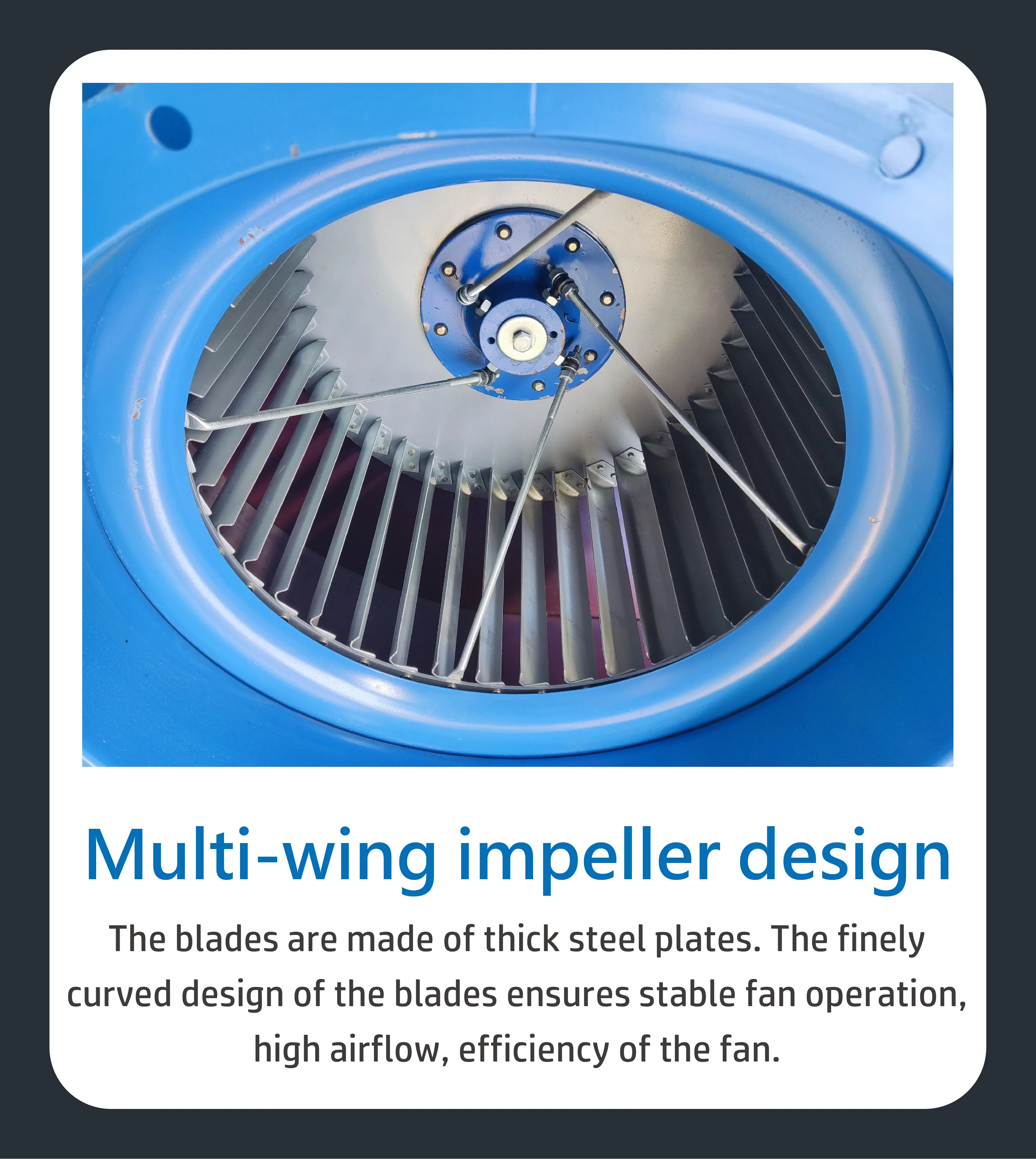 Centrifugal Blower, 750W, 1450m3/h - detail 22