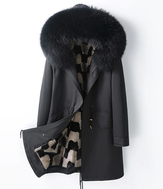 2023 Autumn/winter New Style Style Overcoming Women's Fur Coat Woven Winter Coat Fox Fur Mink Fur Inner Tank Detachable Young