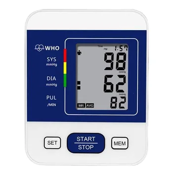 Digital BP Monitor Upper Arm Blood Pressure Machine Electric Tensiometer with Cuff Model Direct Manufacturer