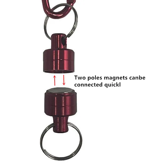 Fly Fishing Net Retractor Net Release Holder Clip Hanging