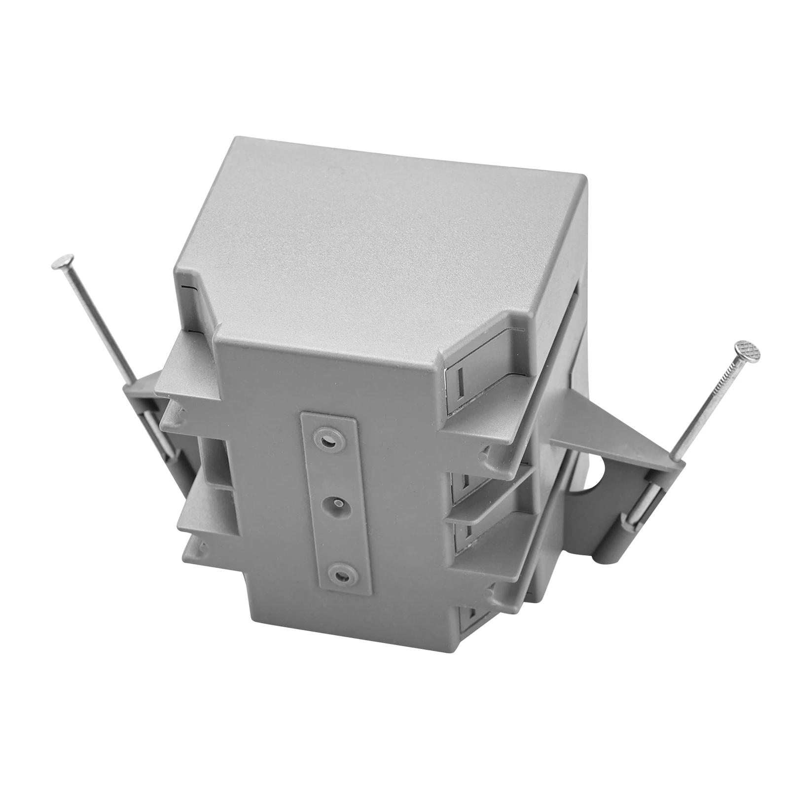 2 Gang Electrical Outlet Box - 36 Cubic Inch PVC Junction Box