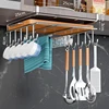 Cutting Board Pot Cover Storage Rack [With Hook]