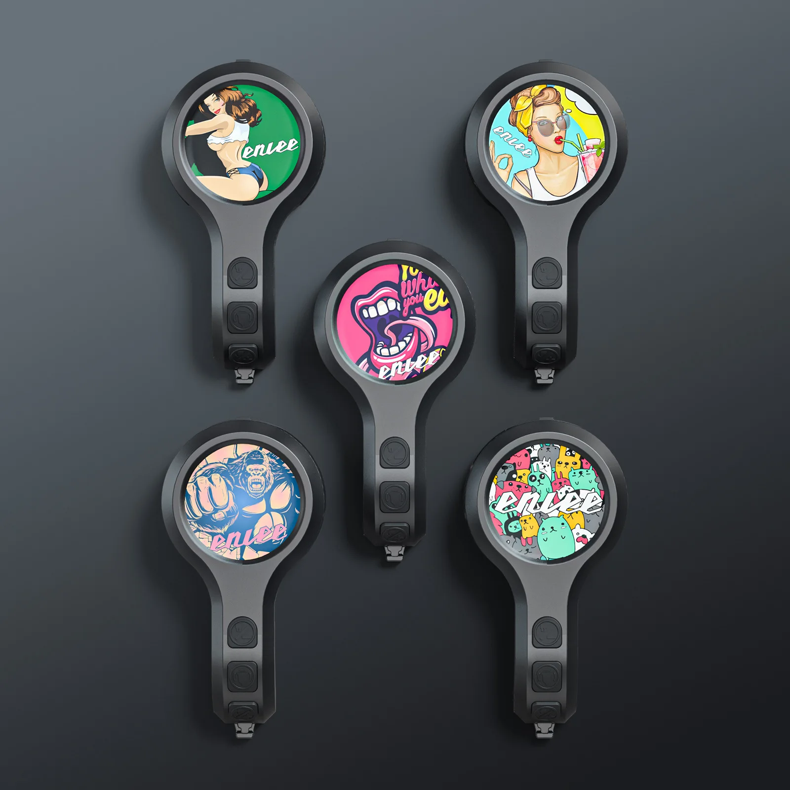 Хит продаж водонепроницаемый велосипедный Звонок ENLEE супер громкий звонок 130 децибел зарядка через USB электронный для горного и дорожного велосипеда