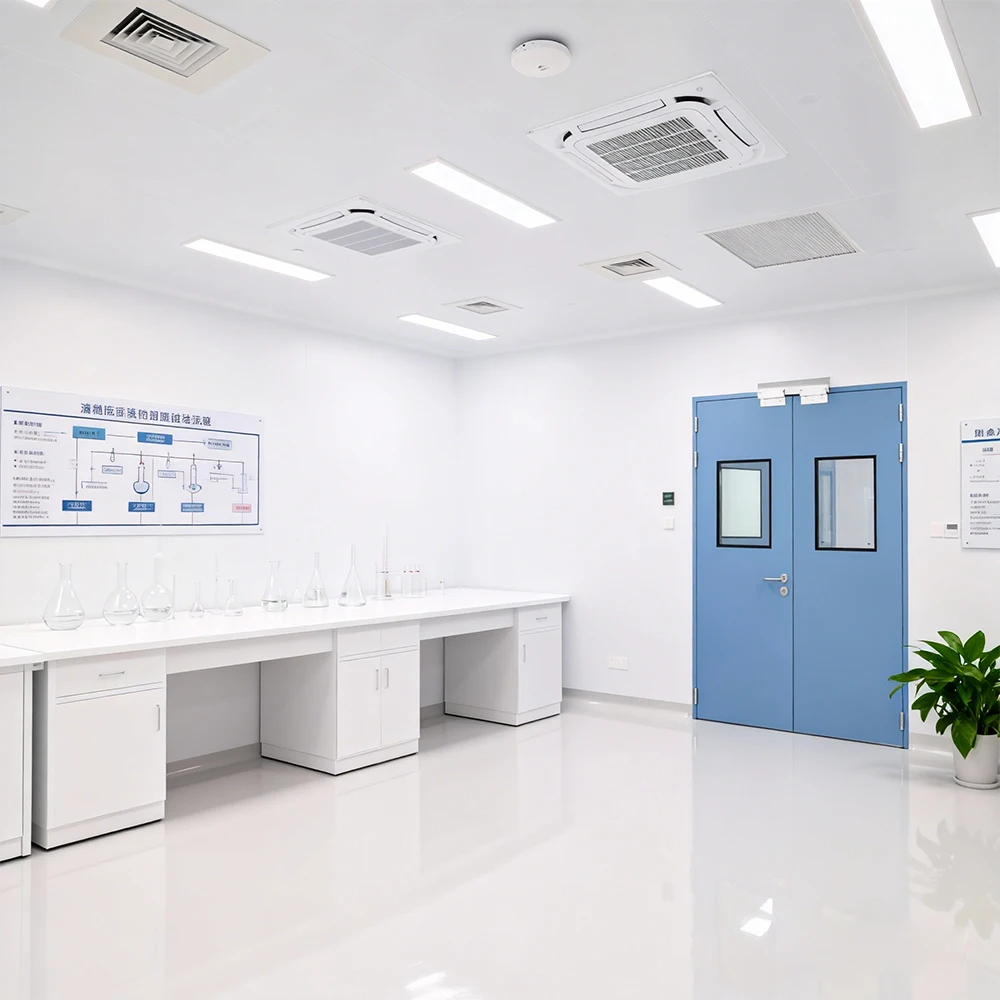 HUAAO ISO 8 sertifikatlangan prefabrikat modulli tozalik xonalari uchun yangi zavod narxi, yangi prefabrikat ishlab chiqarish korxonasi uchun tozalik xonasi zavodi