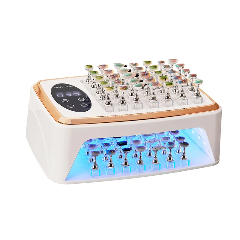 SUN Mate 60 UV LED Nail Dryer Machine 380W, 90 LEDs, Double Hands