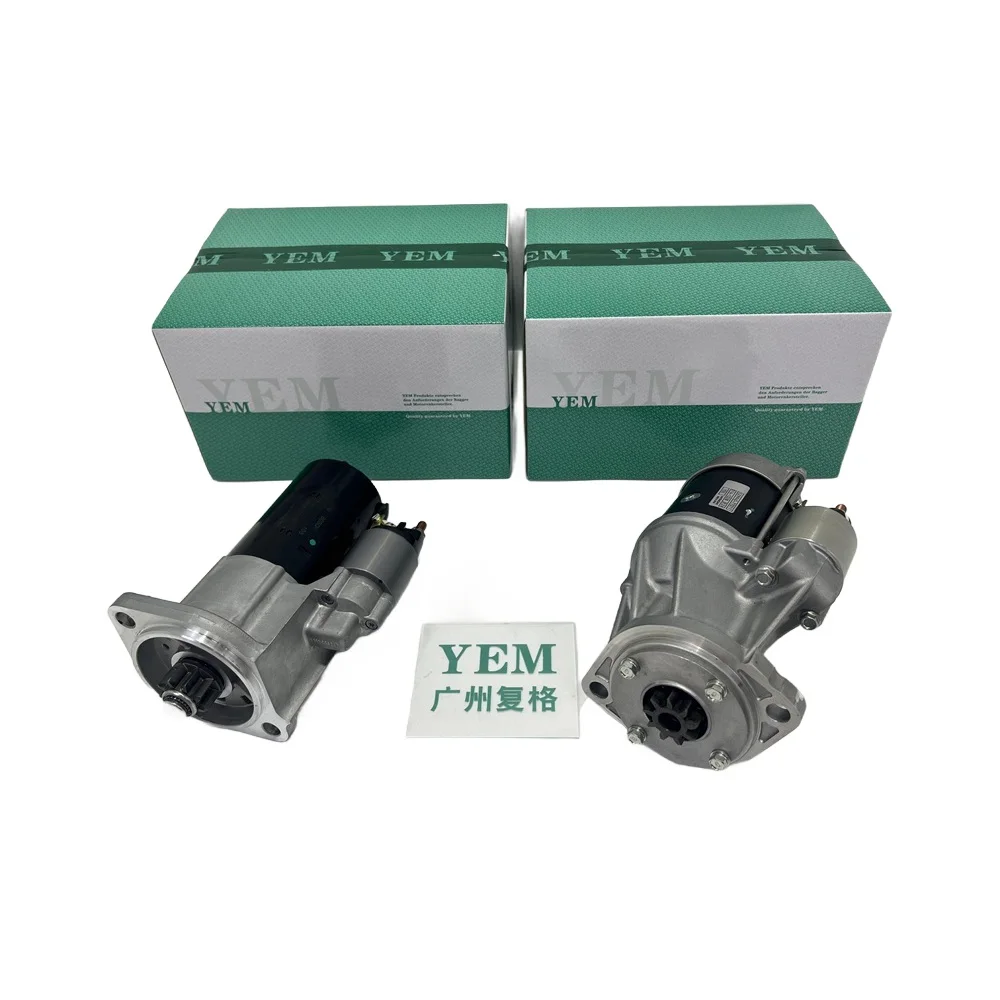 High Quality D1402 D1403 D1462 D1463 Starter Motor for Kubota Genuine Parts
