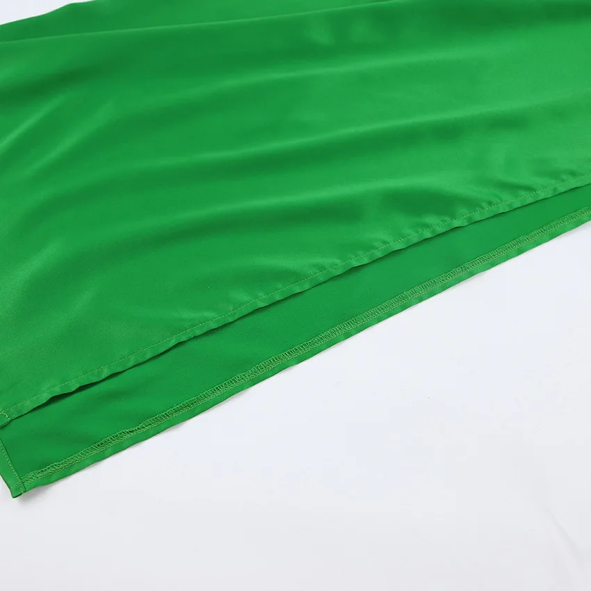 Custom Backless Maxi Dress Fashion Women Summer Sexy Strap Draped Neckline Side Seam Slit Satin