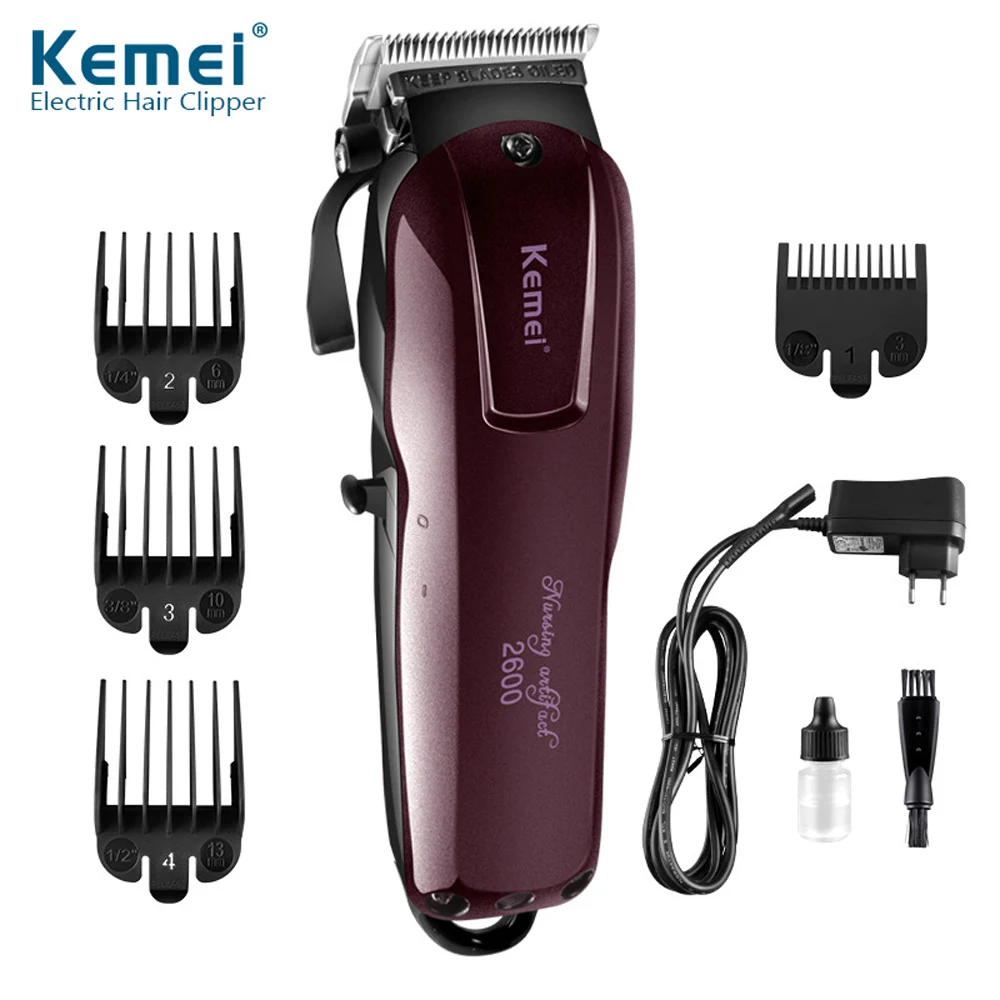 Kemei Adjustable Electric Hair Cut Machine Rechargeable Hair Clippers For  Men - Buy Rechargeable Hair Clippers,Hair Cut Machine,Clippers For Men  Product on 