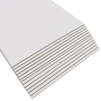 Cheap white cardboard double-sided 4K hard cardboard A4 thickened backing plate 8K colored paper