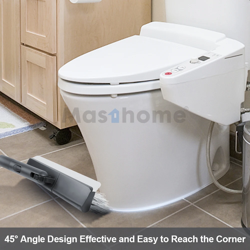 Masthome Magic Pp Two Head Silicone Water Squeeze and Floor Sweeper Super Home Cleaning Broom