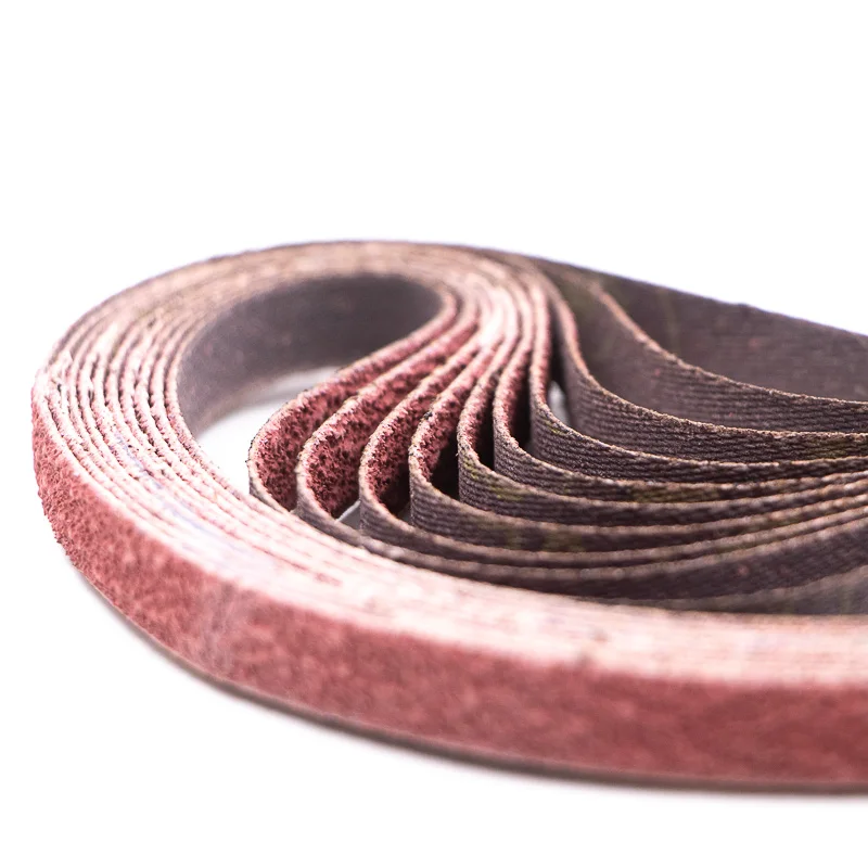 Abrasive Tools 984F 10X330mm Ceramic Sanding Belt Sand Belt for Grinding Metal Wood Stainless Steel and Paint