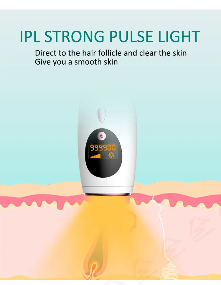 Ready To Ship  New Facial Body Skin Beauty Permanent Men Price Laser Hair Removal Home Use Ipl Machine Women Men
