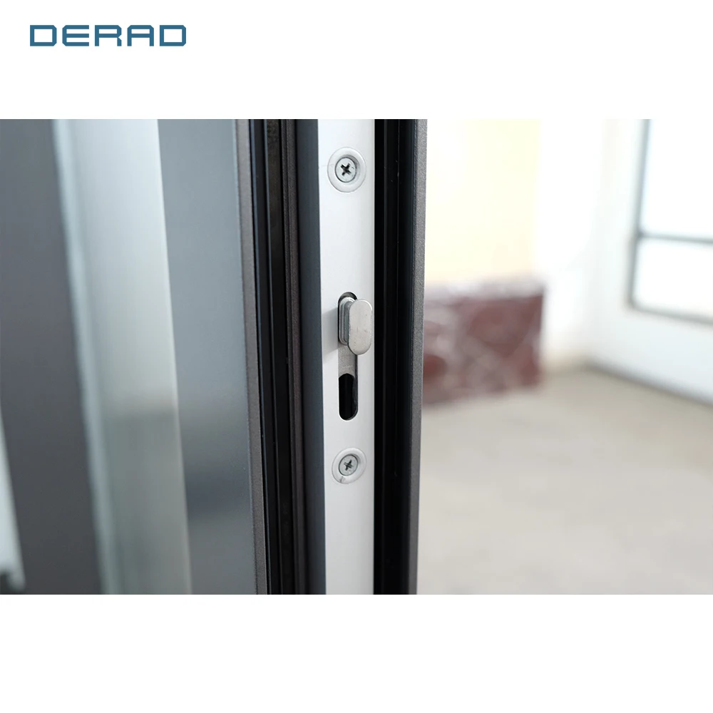 Indoor aluminium frame lift and sliding glass doors for apartment villa commercial building door supplier