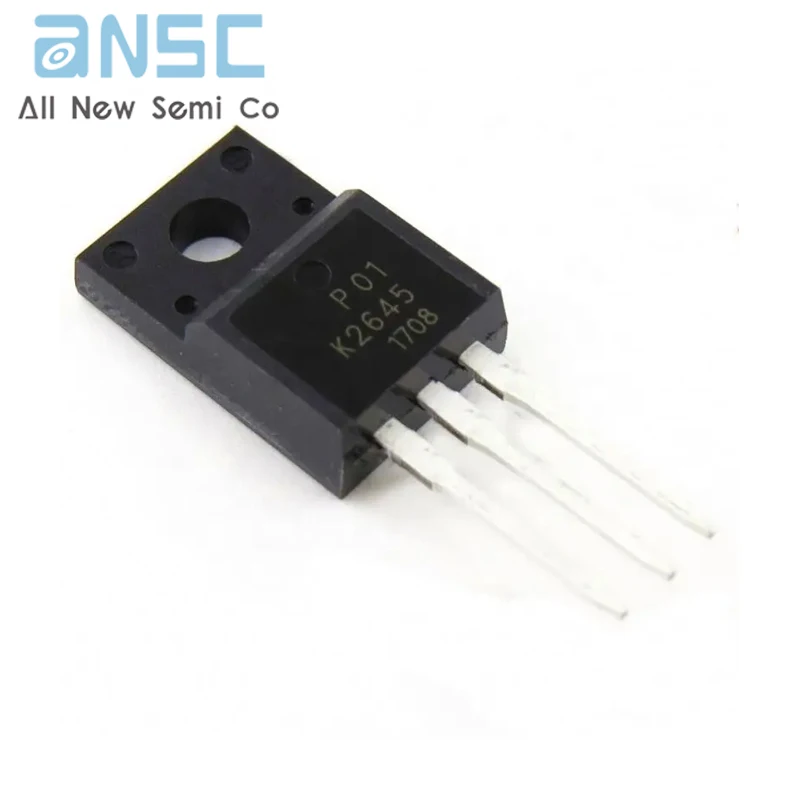 Electronic Components Integrated Circuit 2Sk2645 600V 9A To-220F Plastic Seal Field Effect Mo Tube Transistor K2645