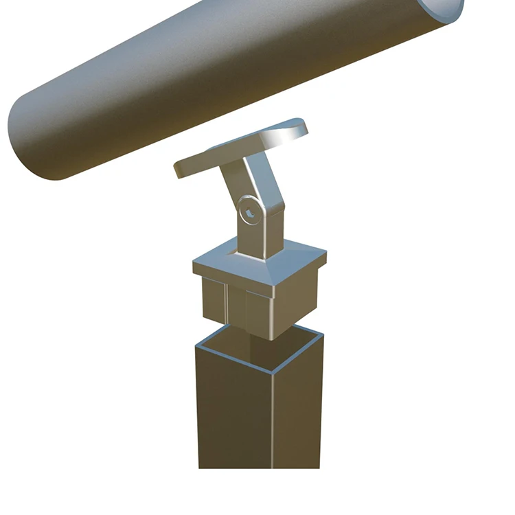 Adjustable Stainless Steel Square Deck 4*4 Post Mounting Brackets