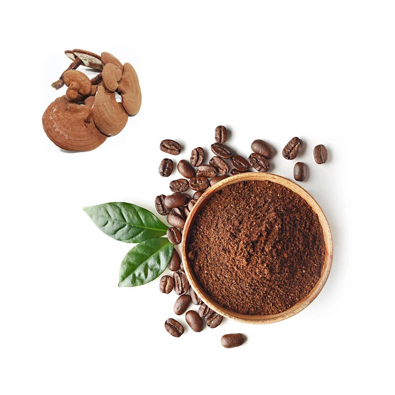Private Label Ganoderma Reishi Extract Instant Hot Chocolate Powder Coffee Five Flavor