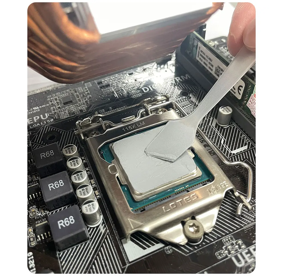 Ds001 Thermal Paste 4g Syringe Soft Pack Processor Cooler Master Long