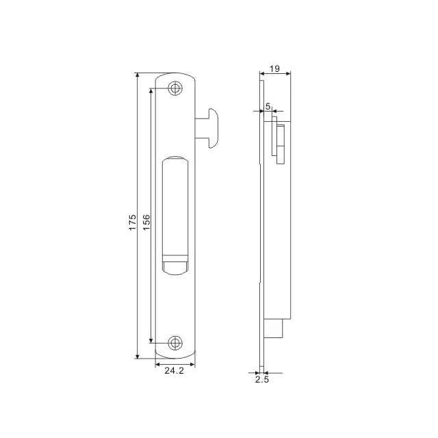 Алюминиевые аксессуары для раздвижных дверей и оконных ручек
