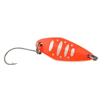Wholesale 3.2g Colored Metal Spoons Lures Single Hook Casting Jig Artificial Luminous Bait Spoon Fishing Lure for Cod – Metal Jig – view 3