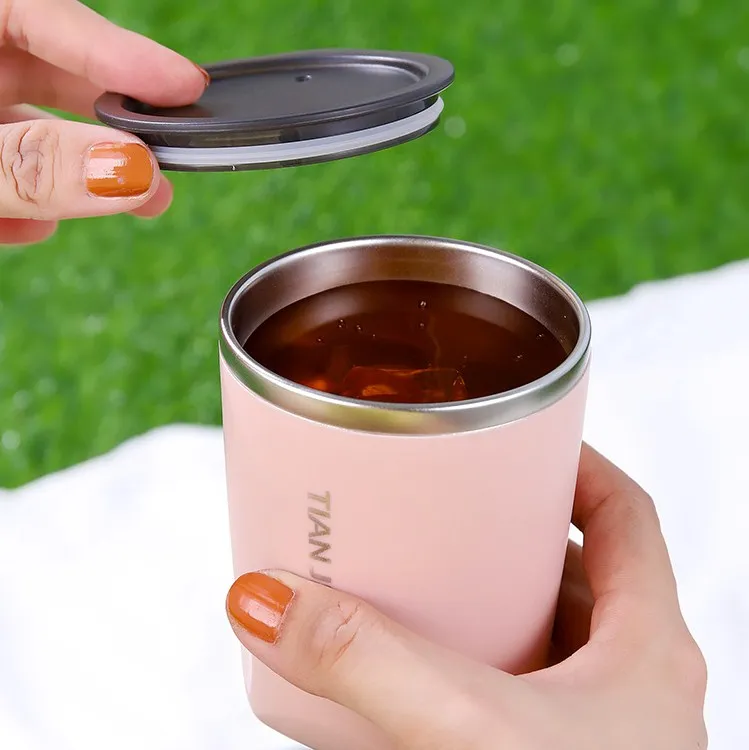 Customized Coffee Travel Cup With Logo Insulated Stainless Steel Coffee