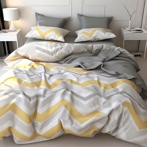 Custom Modern Plain Dyed 100% Pure Cotton Percale Fabric Eco-Friendly Breathable Shrink-Resistant Woven Twill Bedding Home