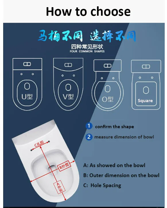 Ovalduroplastic Soft Close Quick Release Innovative Toilet Seat Uf