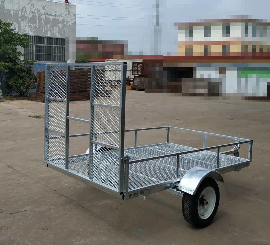 
Wholesale Manufacturer and Factory made /sale Galvanized ATV trailer CT0089M 