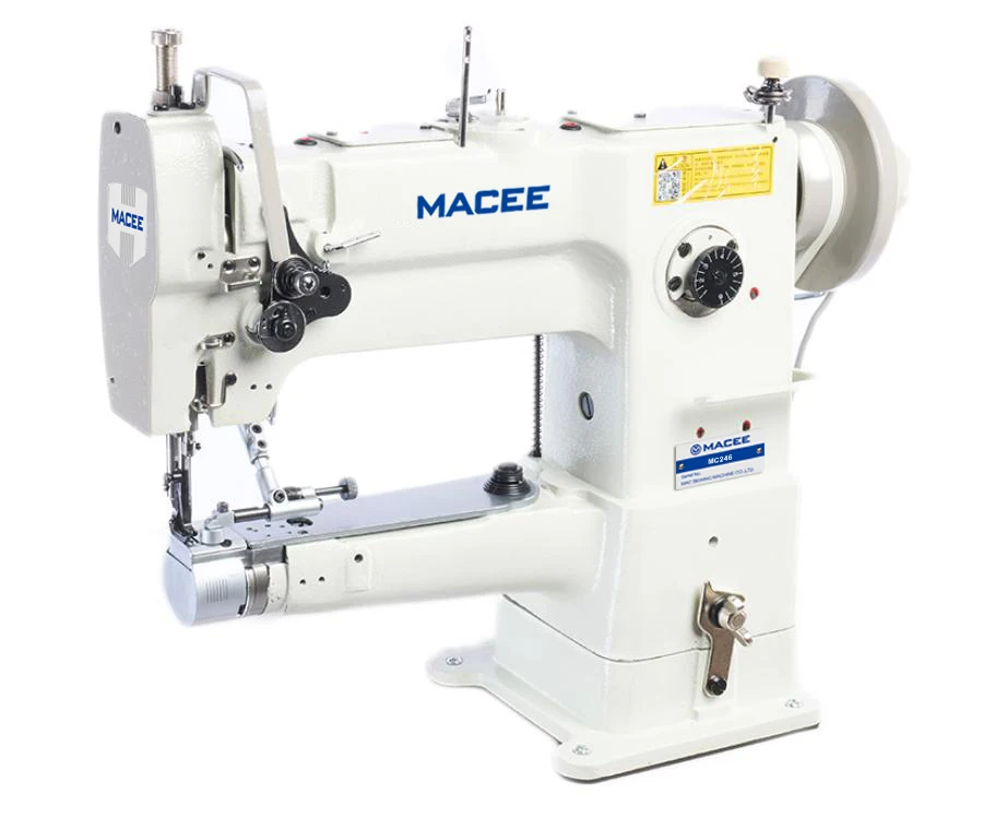 MC 246 Single Needle-Automatic Oil Supply-Cylinder Bed-Heavy Duty Lockstitch Sewing Machine
