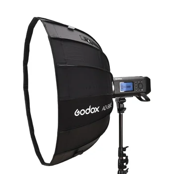 Godox AD-S65S 65cm Silver Deep Parabolic Softbox with Honeycomb Grid Godox Mount Softbox for AD400PRO ML60 ML30
